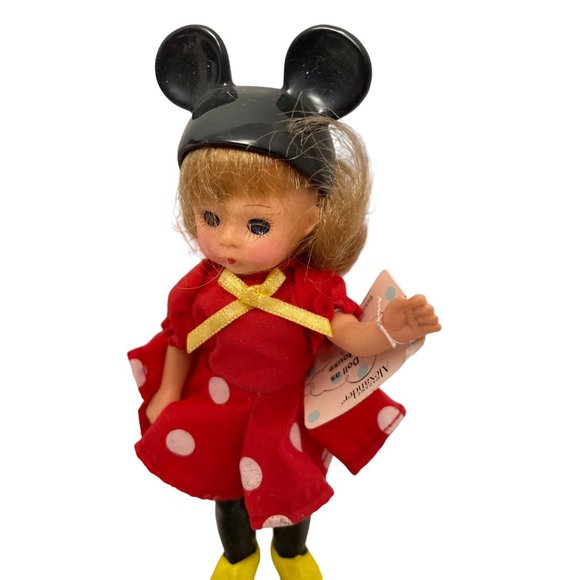 McDonalds Madame Alexander Doll Boy as Mickey Mouse and Girl as Minnie Mouse 5 1 - Picture 4 of 6